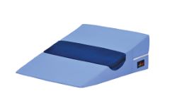 Bed Wedge Pillow with a Half Roll Pillow Making sitting more comfortable