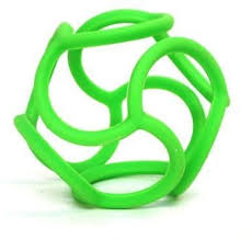 Bolli Cube (green) Play cube for baby