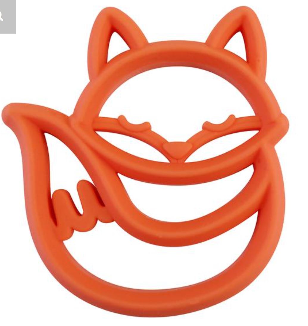 Itzy Ritzy Fox teether Making teething fun