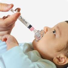 Pacidose in action feeding baby's meds hasn't been easier