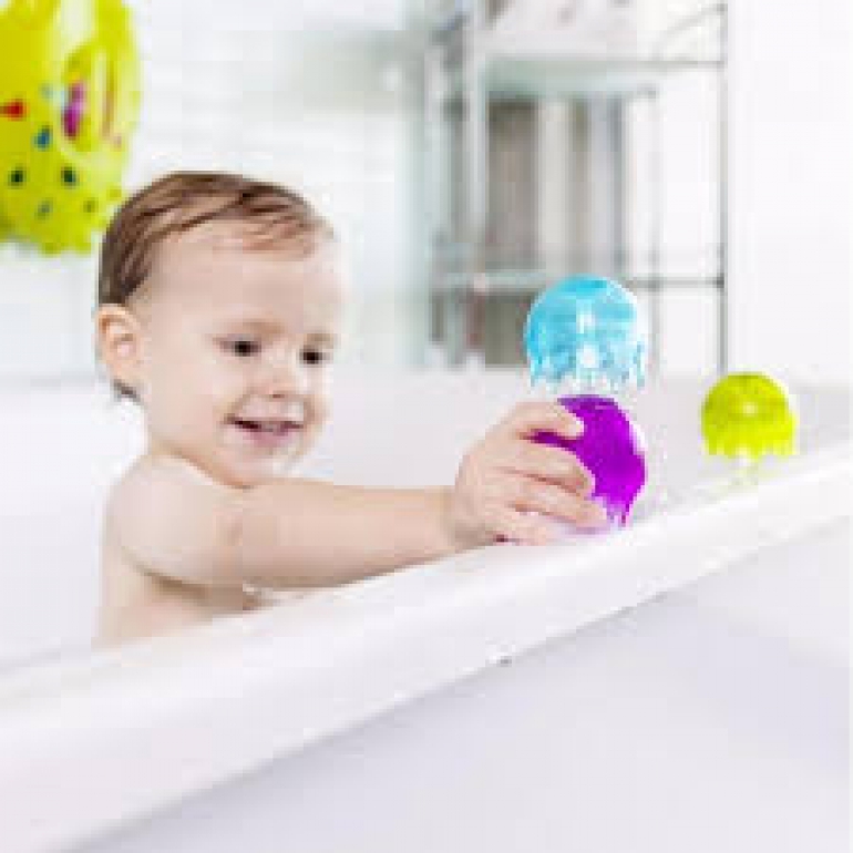 Making bath time fun