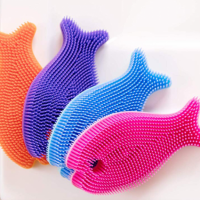 Fish scrubbies thumbnail Making bath time fun thumbnail