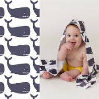 Sunscreen blanket - whales thumbnail protecting baby thumbnail