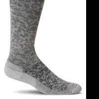 Damask socks - gray thumbnail Making therapy easier thumbnail